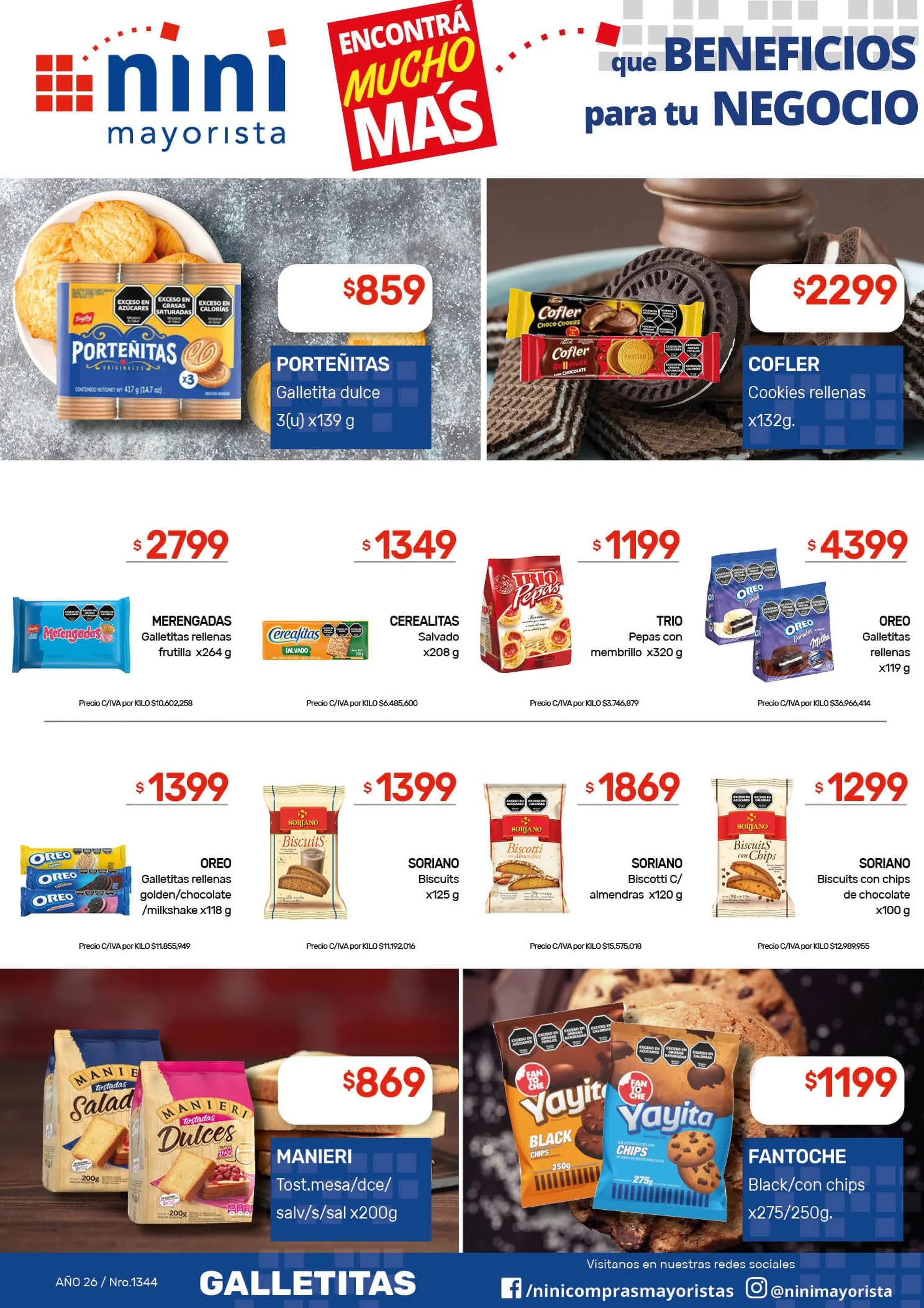 Ofertas de  Nini Mayorista Ofertas 26 de enero al 1 de febrero 2026 - Página 28 del catálogo