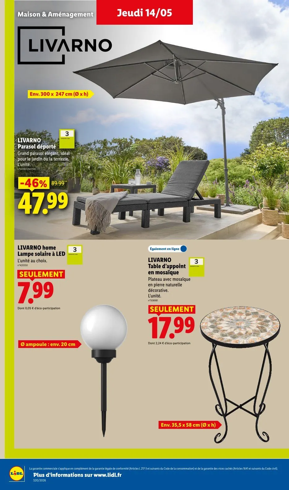 Catalogues Lidl du 14 mai au 20 mai 2026 - Catalogue page 28