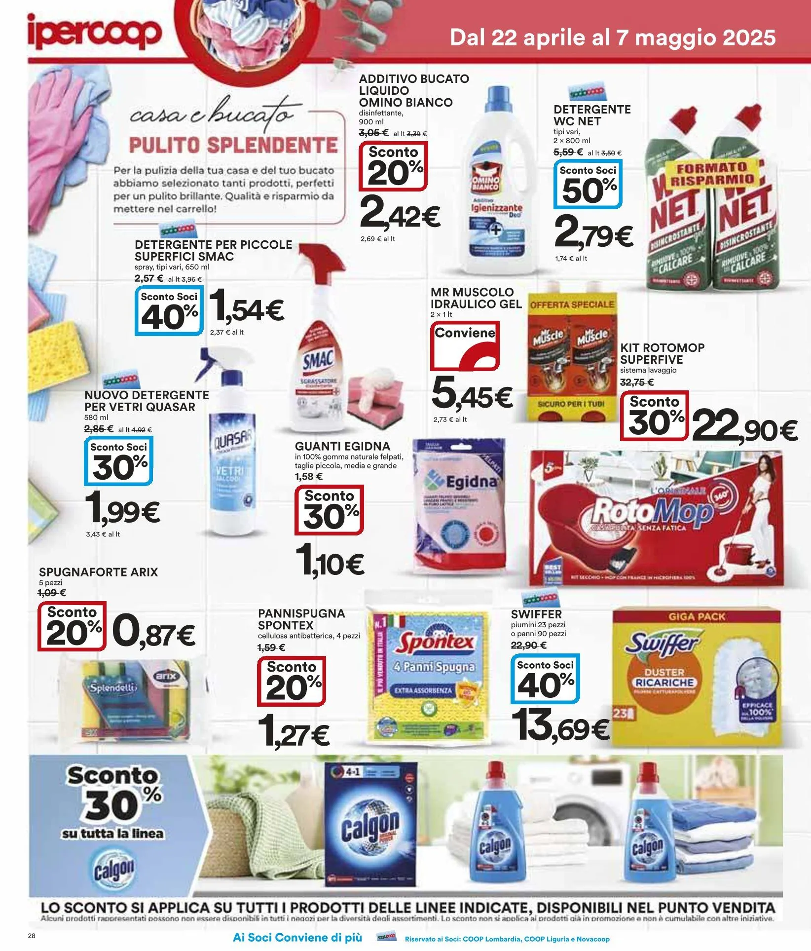 Ipercoop Volantino da 22 aprile a 7 maggio di 2025 - Pagina del volantino 28