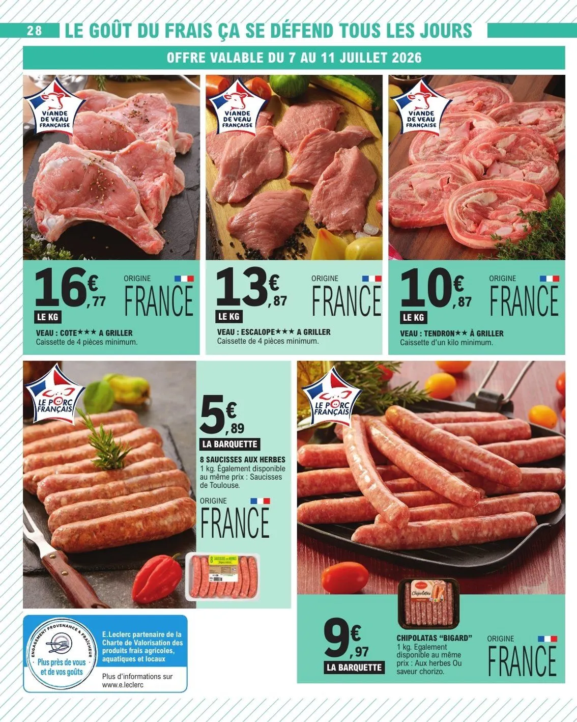 E.Leclerc Catalogue du 17 juillet au 18 juillet 2026 - Catalogue page 28