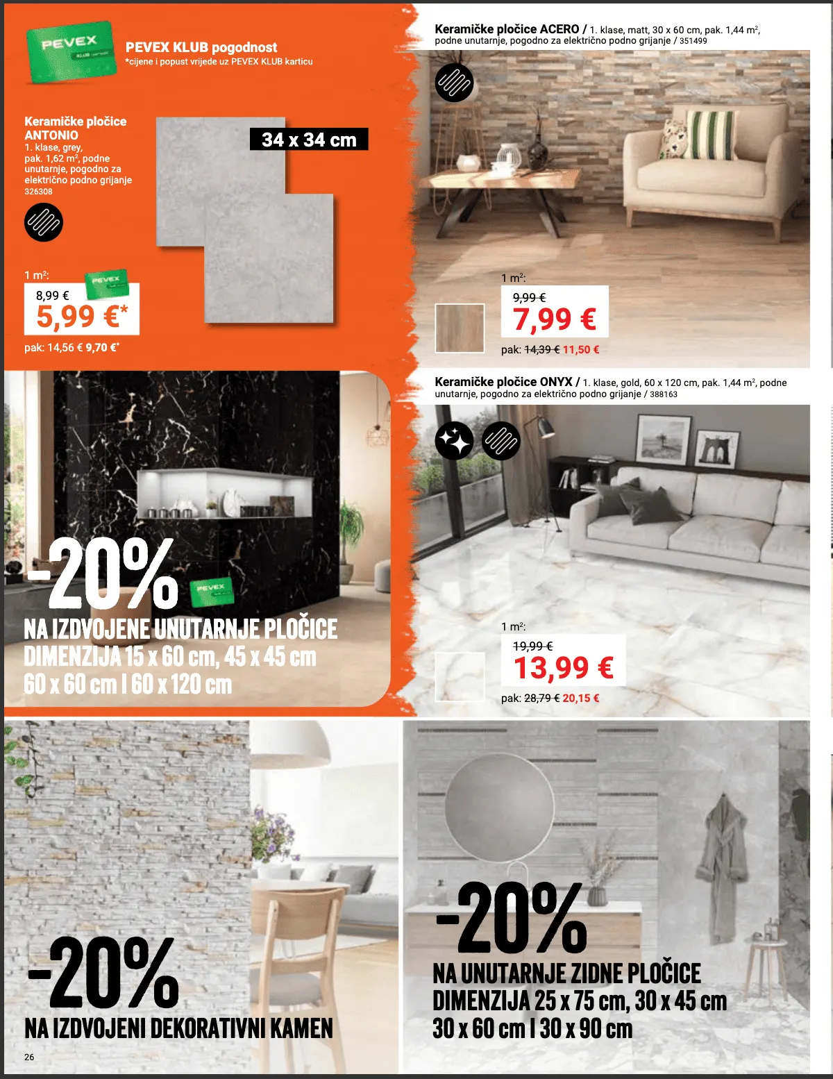 Katalog Najnovije ponude trgovine Pevex od 23. listopada do 17. studenoga 2025. - Pregled Stranica 26