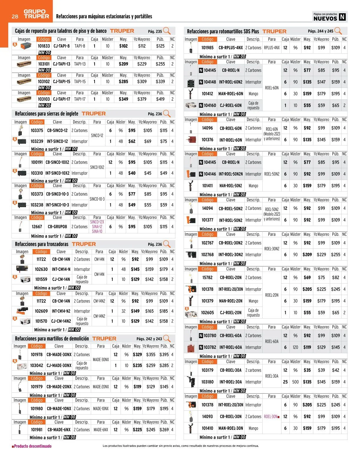 Catálogo de Truper catálogos y ofertas 20 de marzo al 30 de mayo 2026 - Pagina 28