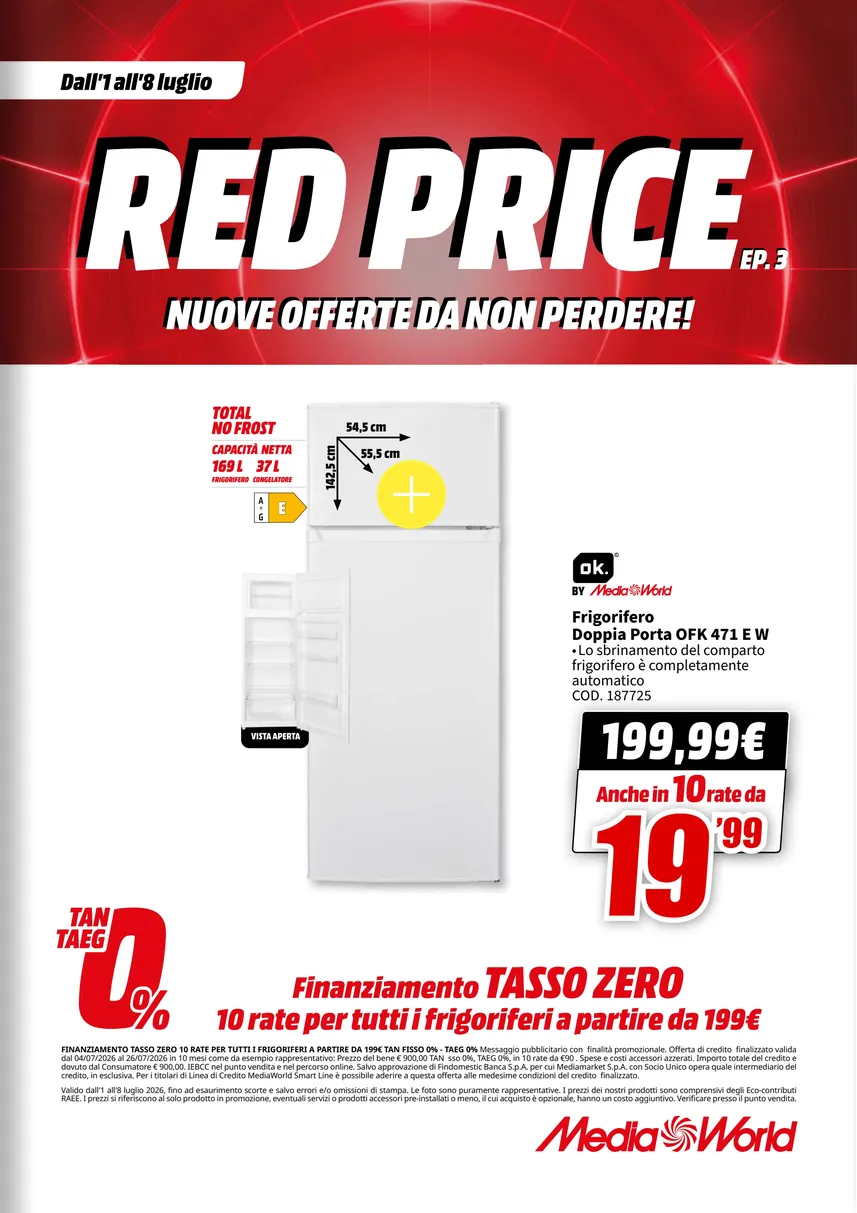 Volantini MEDIAWORLD da 1 luglio a 8 luglio di 2026 - Pagina del volantino 28