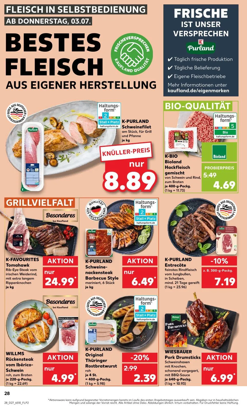 Kaufland Prospekt von 3. Juli bis 9. Juli 2025 - Prospekt seite 50