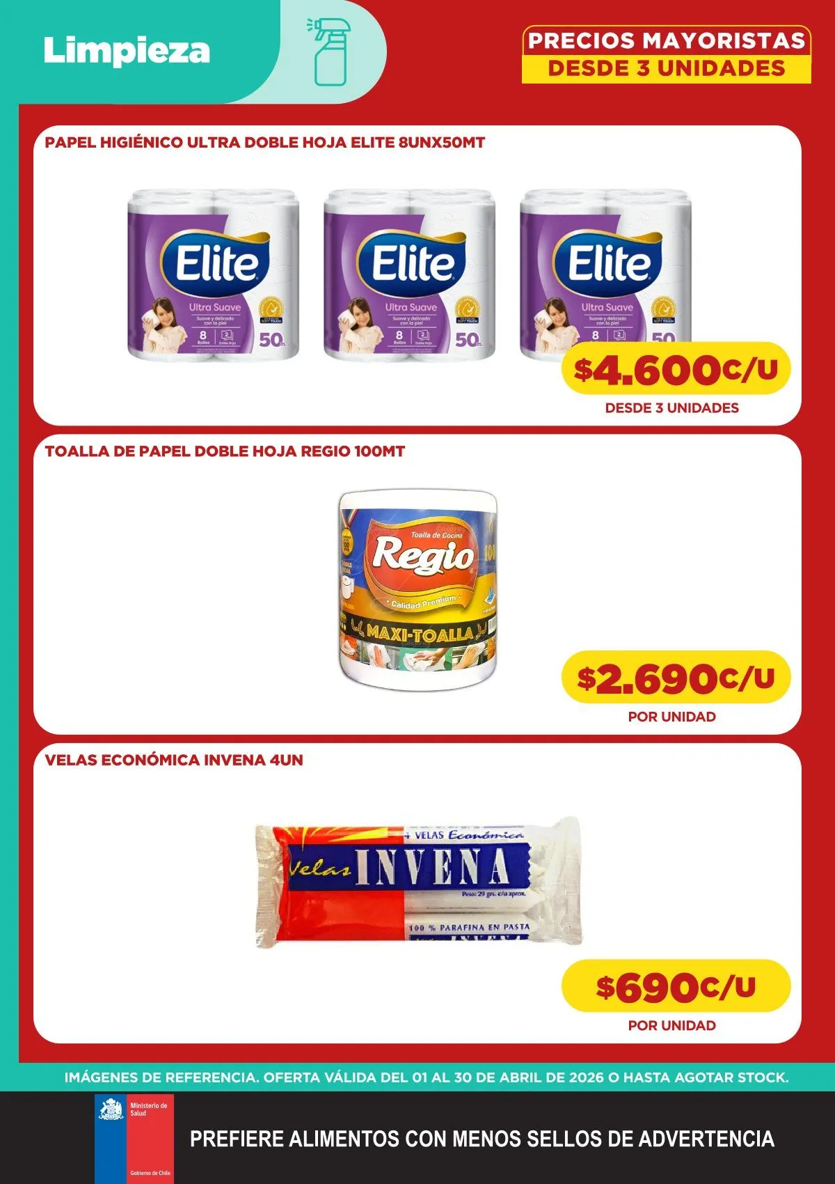 Catálogo de Comercial Castro Ofertas 1 de abril al 30 de abril 2026 - Página 28