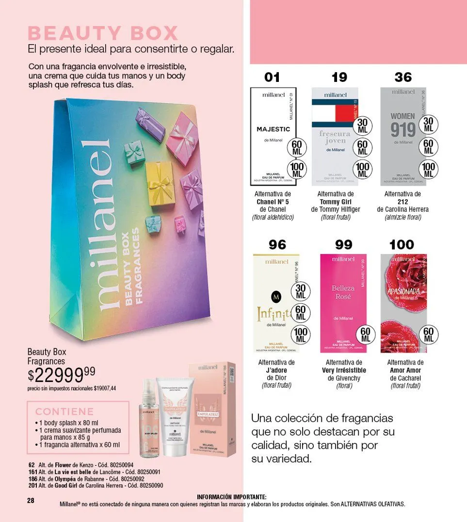 Ofertas de Ofertas Millanel  22 de junio al 20 de julio 2026 - Página 28 del catálogo