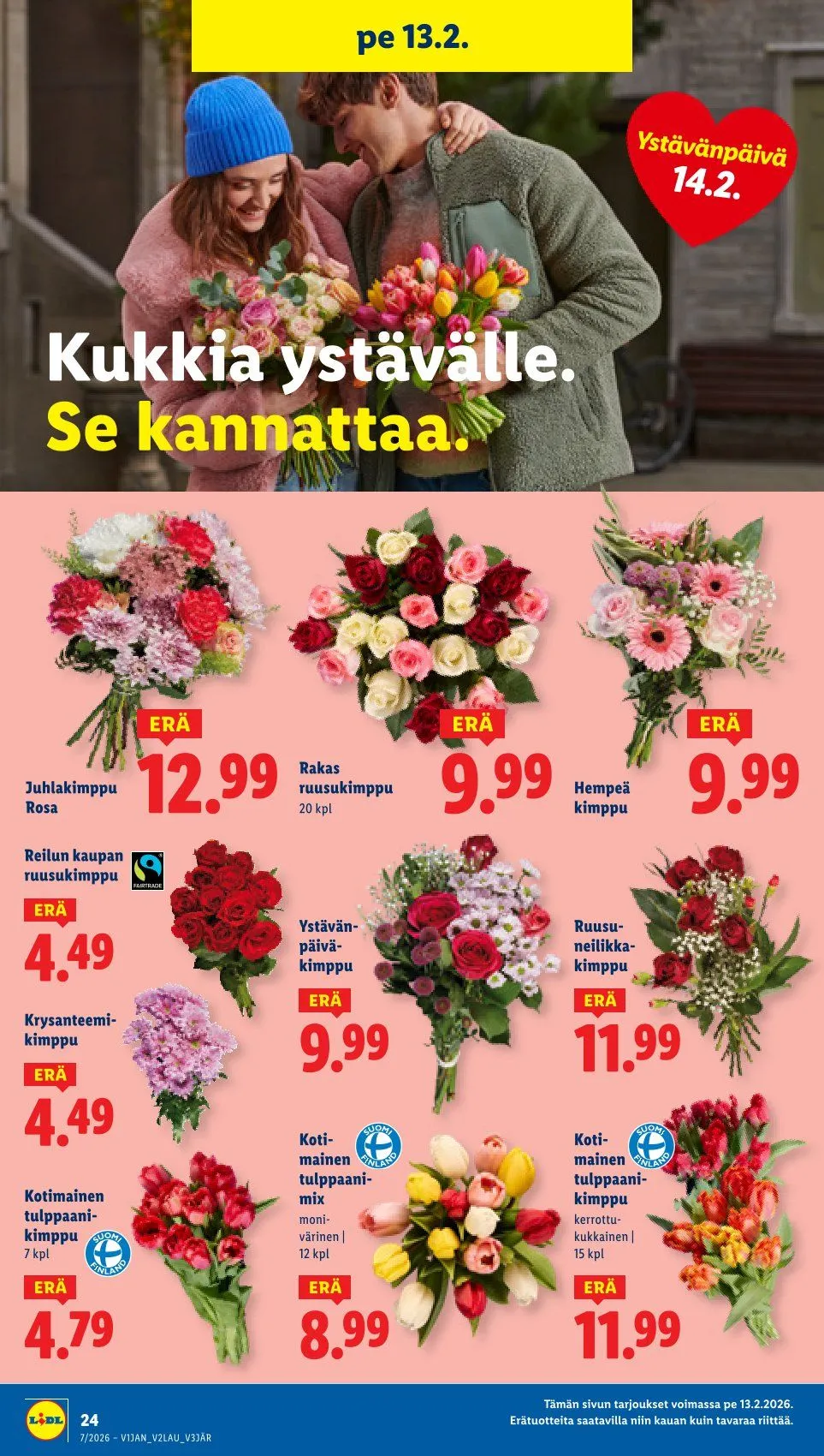 Kaupan Lidl Tarjoukset voimassa alkaen 12. helmikuuta - 15. helmikuuta 2026 - Tarjouslehti sivu 28