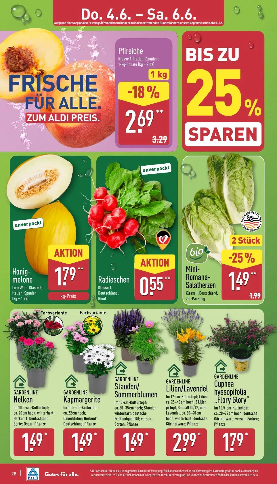 ALDI Nord Prospekte - Aktuelle Angebote von 1. Juni bis 6. Juni 2026 - Prospekt seite 28