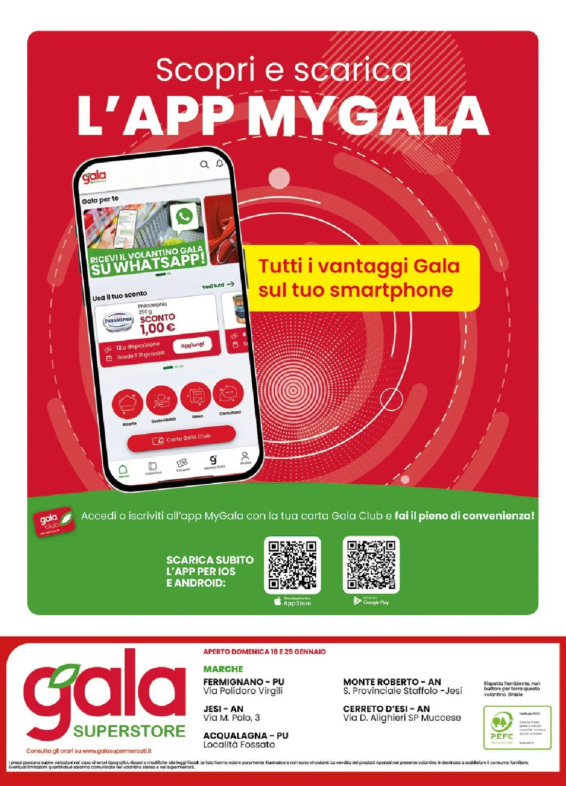  Volantini Gala Supermercati da 14 gennaio a 27 gennaio di 2026 - Pagina del volantino 28