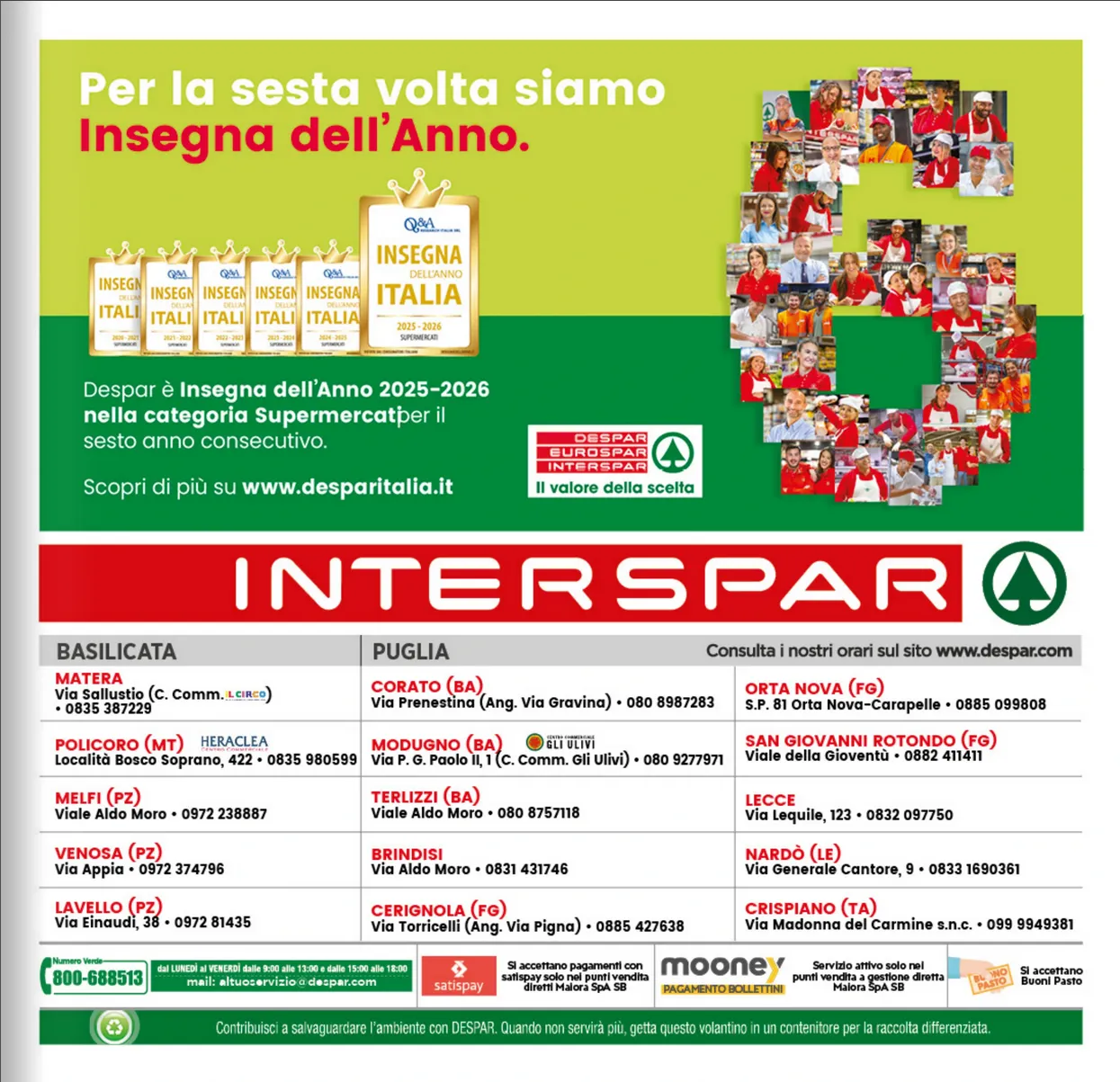 Volantini Interspar da 20 aprile a 28 aprile di 2026 - Pagina del volantino 28