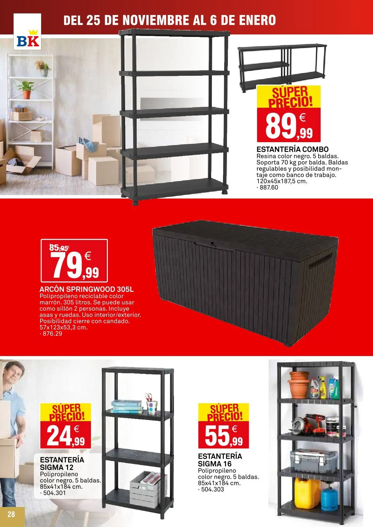Catálogo de Bricoking Ofertas 25 de noviembre al 6 de enero 2026 - Página 28