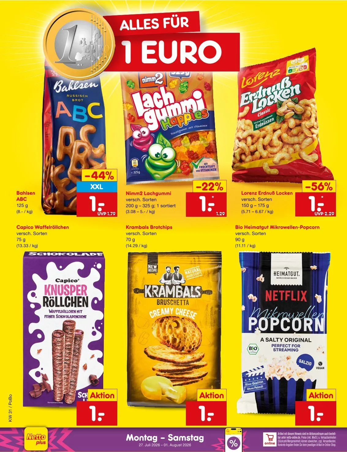Netto Marken-Discount folders van 27 juli tot 1 augustus 2026 - Folder pagina 28