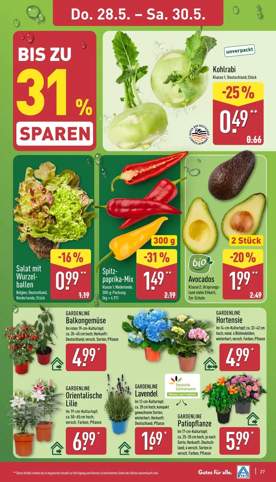 ALDI Nord Prospekte - Aktuelle Angebote von 26. Mai bis 30. Mai 2026 - Prospekt seite 28