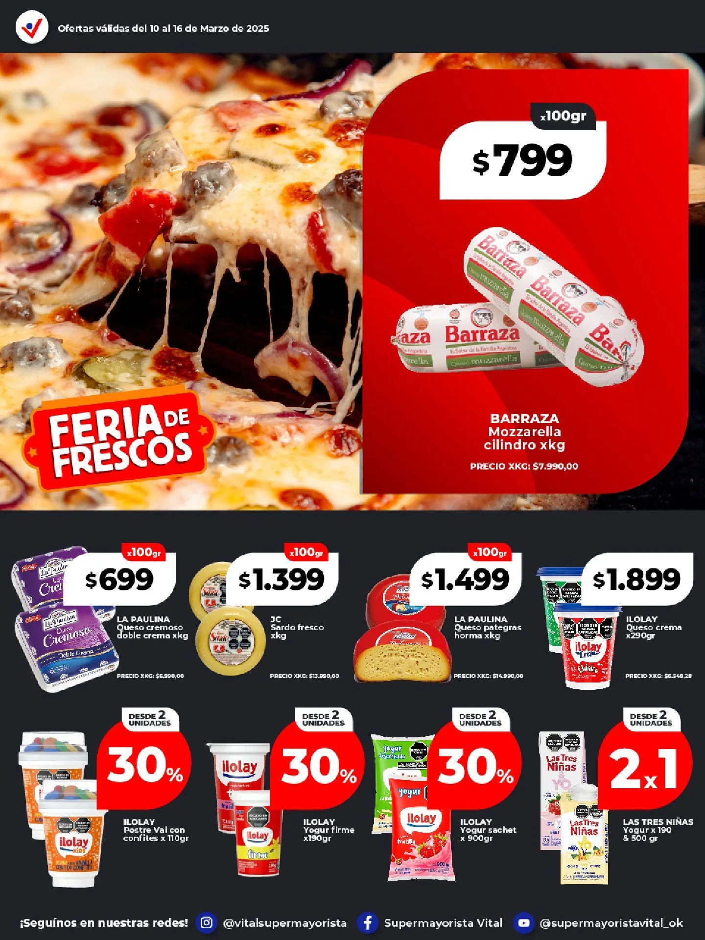 Ofertas de Vital Ofertas  10 de marzo al 16 de marzo 2025 - Página 26 del catálogo
