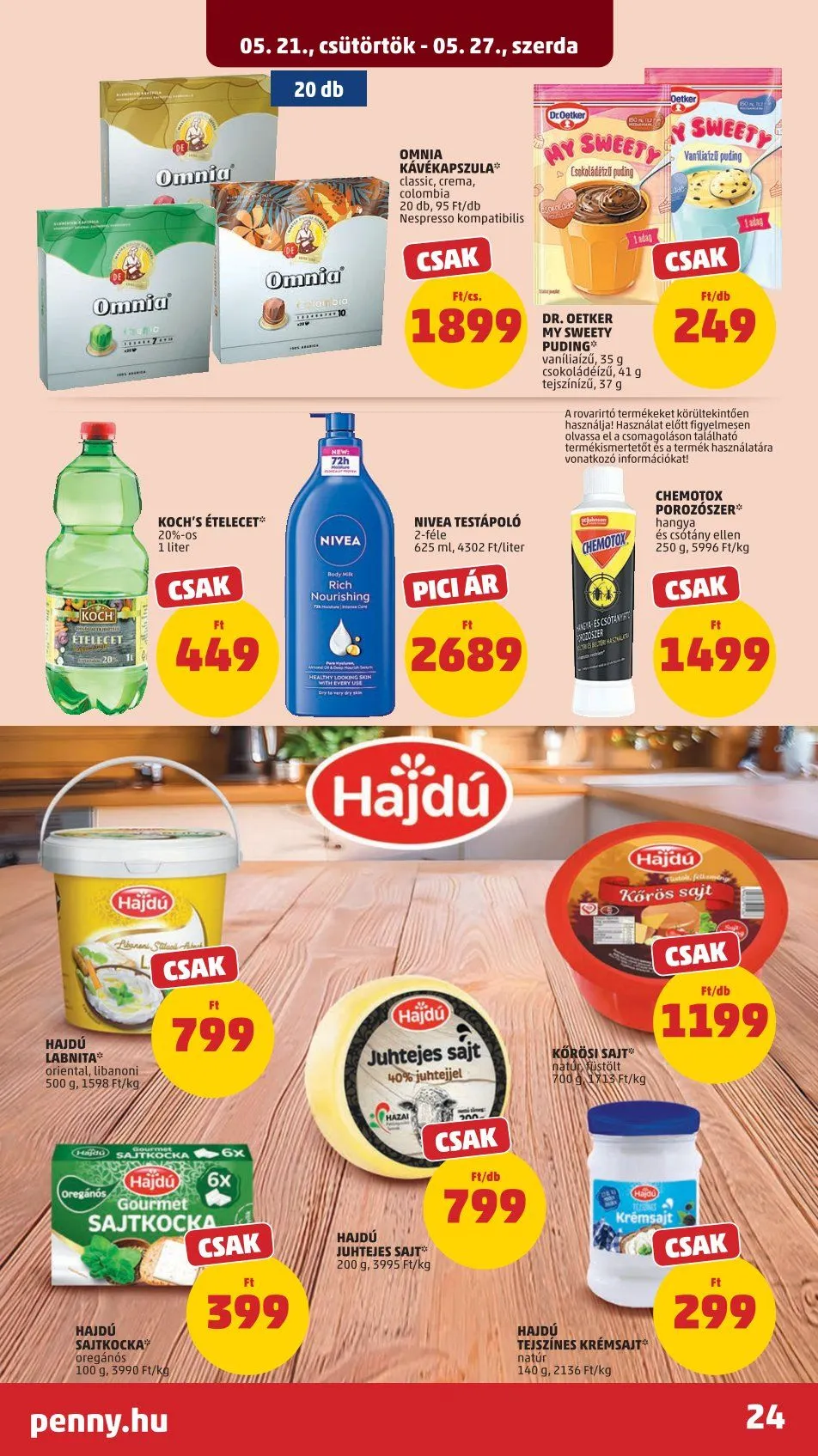 Katalógus  Penny Market legfrissebb ajánlatai május 21.-tól május 27.-ig 2026. - Oldal 28