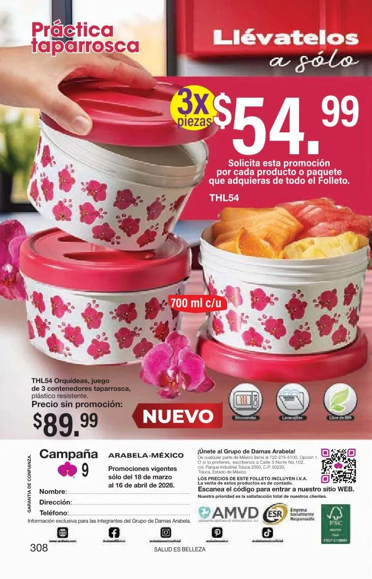 Catálogo de Arabela Ofertas 17 de abril al 30 de abril 2026 - Pagina 282