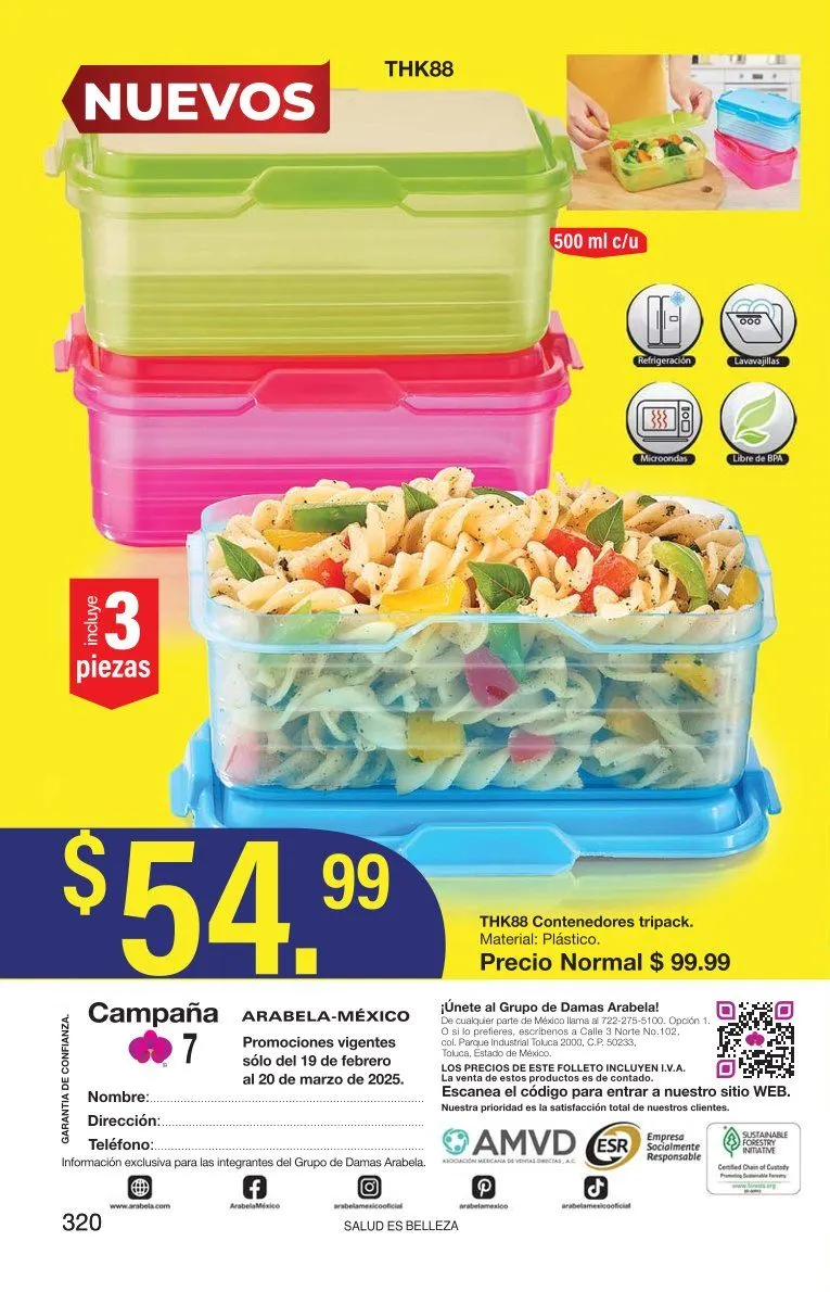 Catálogo de Arabela Catálogo 7 de marzo al 20 de marzo 2025 - Pagina 278