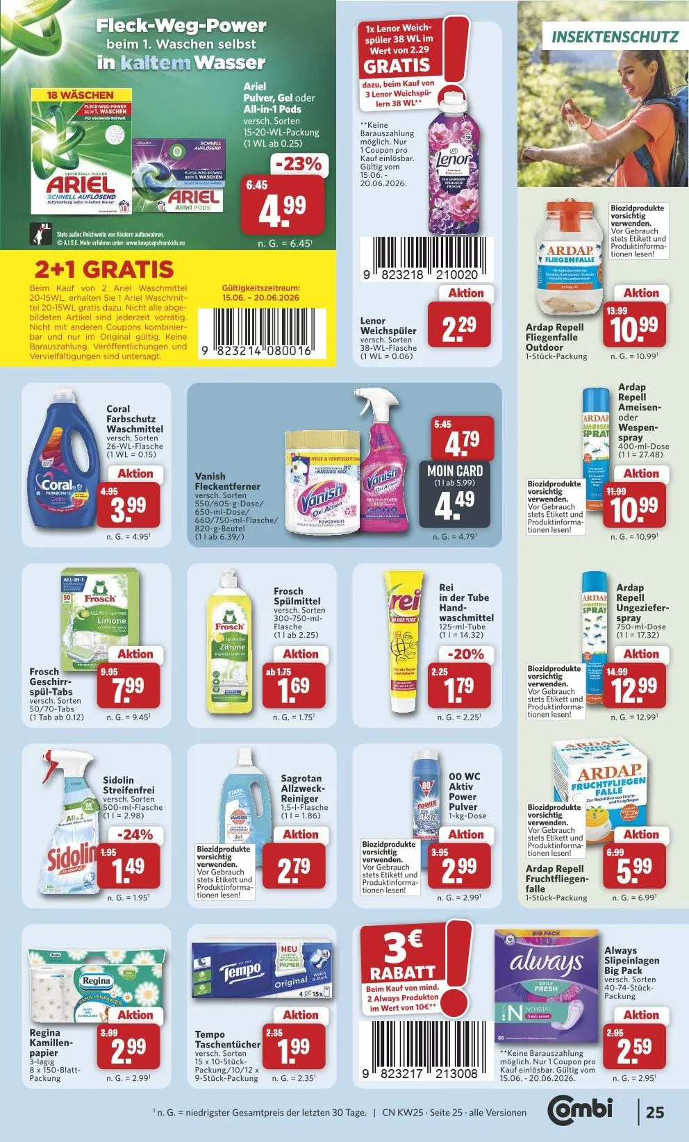 Combi Angebote von 15. Juni bis 20. Juni 2026 - Prospekt seite 29