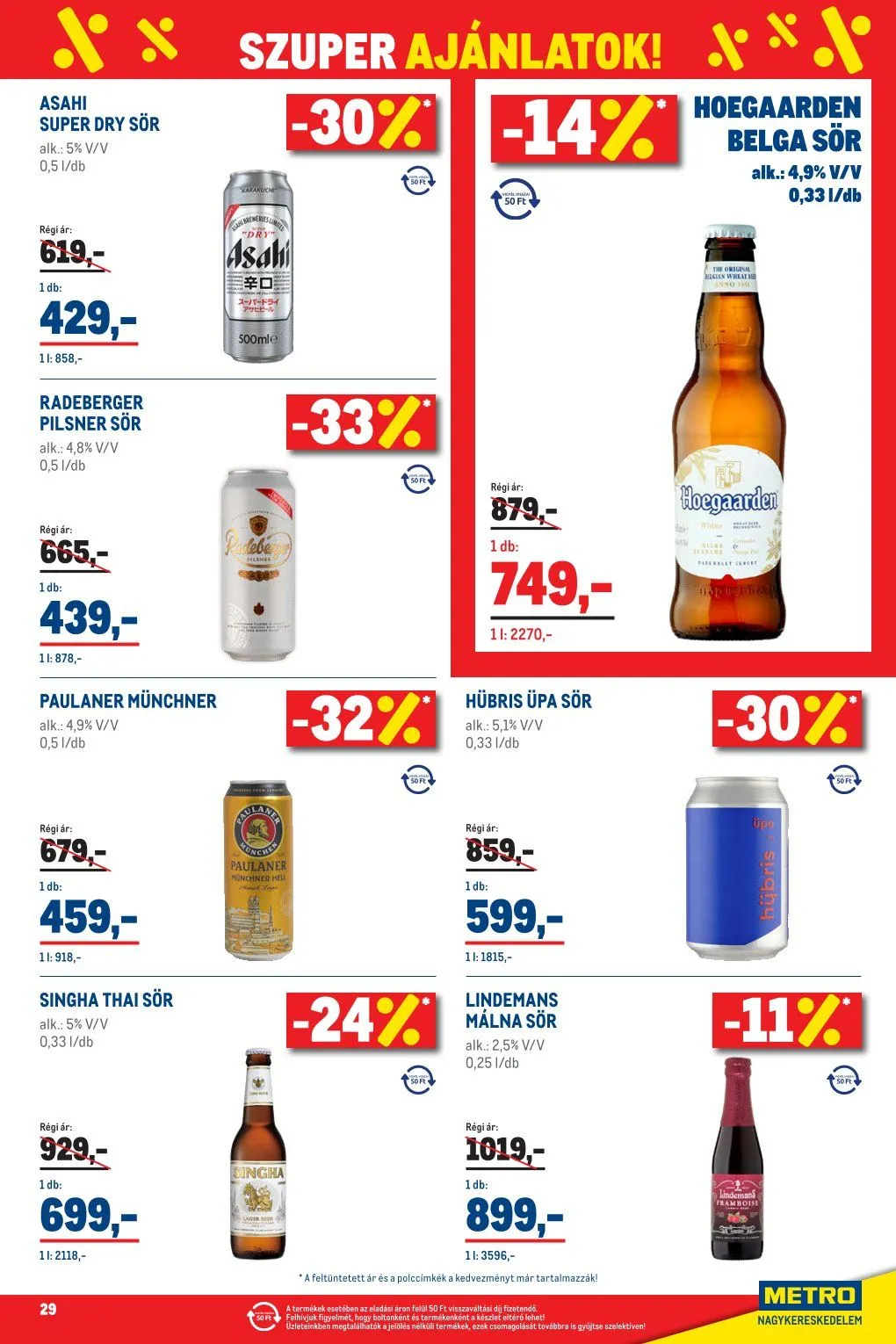 Katalógus Metro legfrissebb ajánlatai május 1.-tól május 31.-ig 2026. - Oldal 29