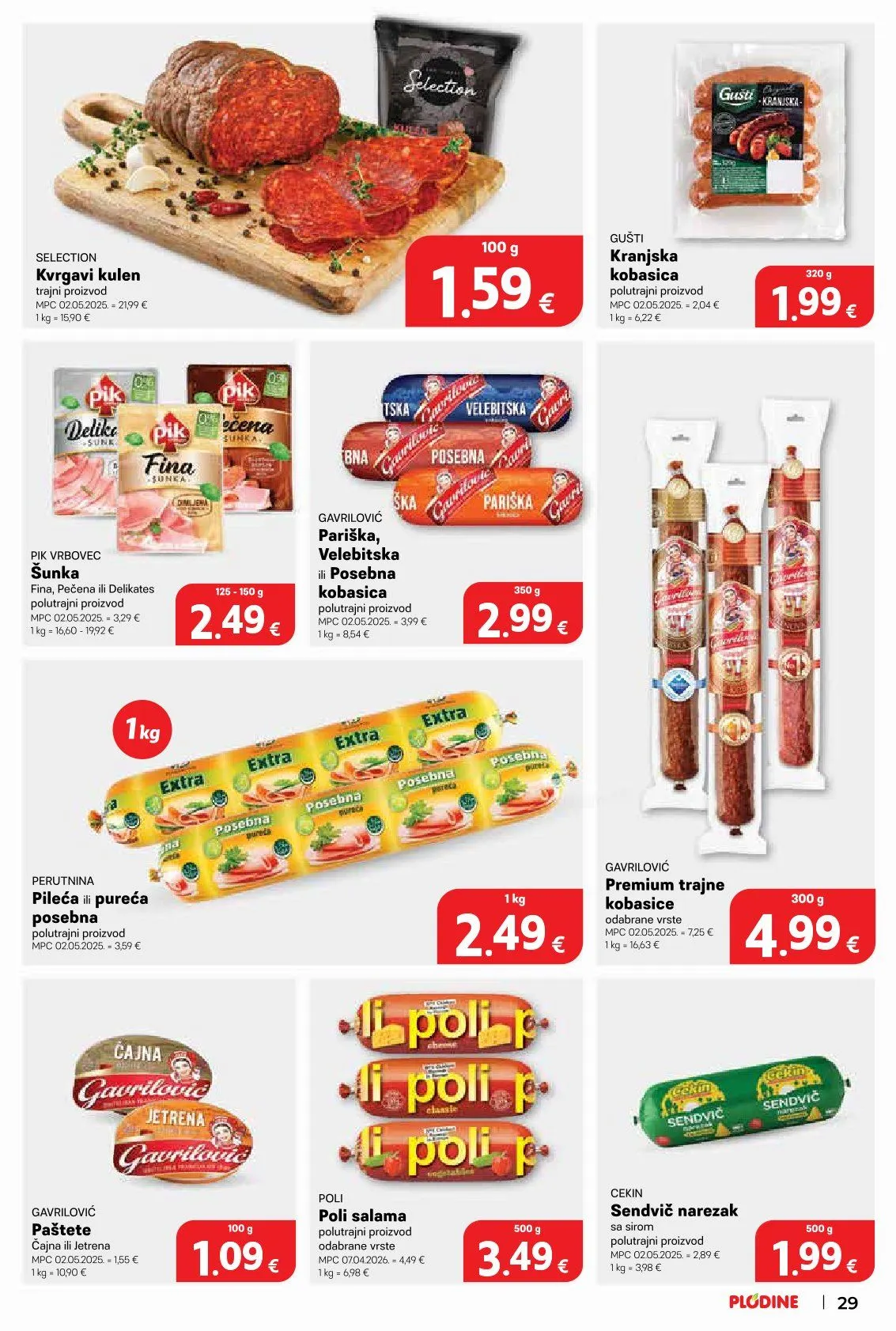 Katalog Plodine od 3. lipnja do 9. lipnja 2026. - Pregled Stranica 29