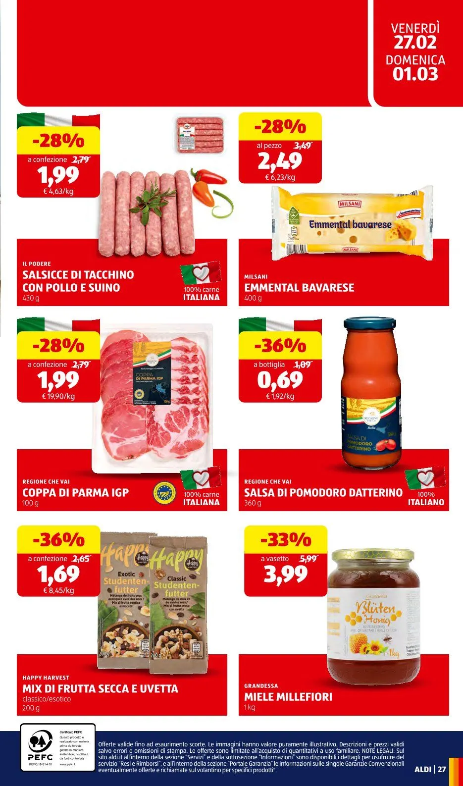Volantini Aldi da 23 febbraio a 1 marzo di 2026 - Pagina del volantino 29