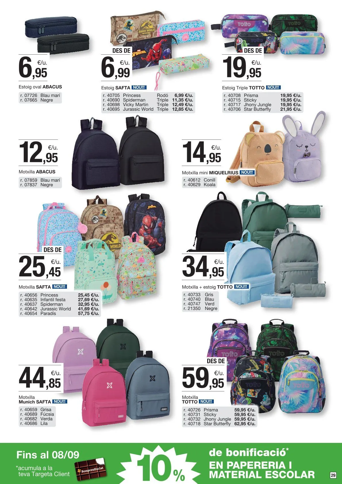 Catálogo de Ofertas Bonpreu 26 de agosto al 8 de septiembre 2025 - Página 29