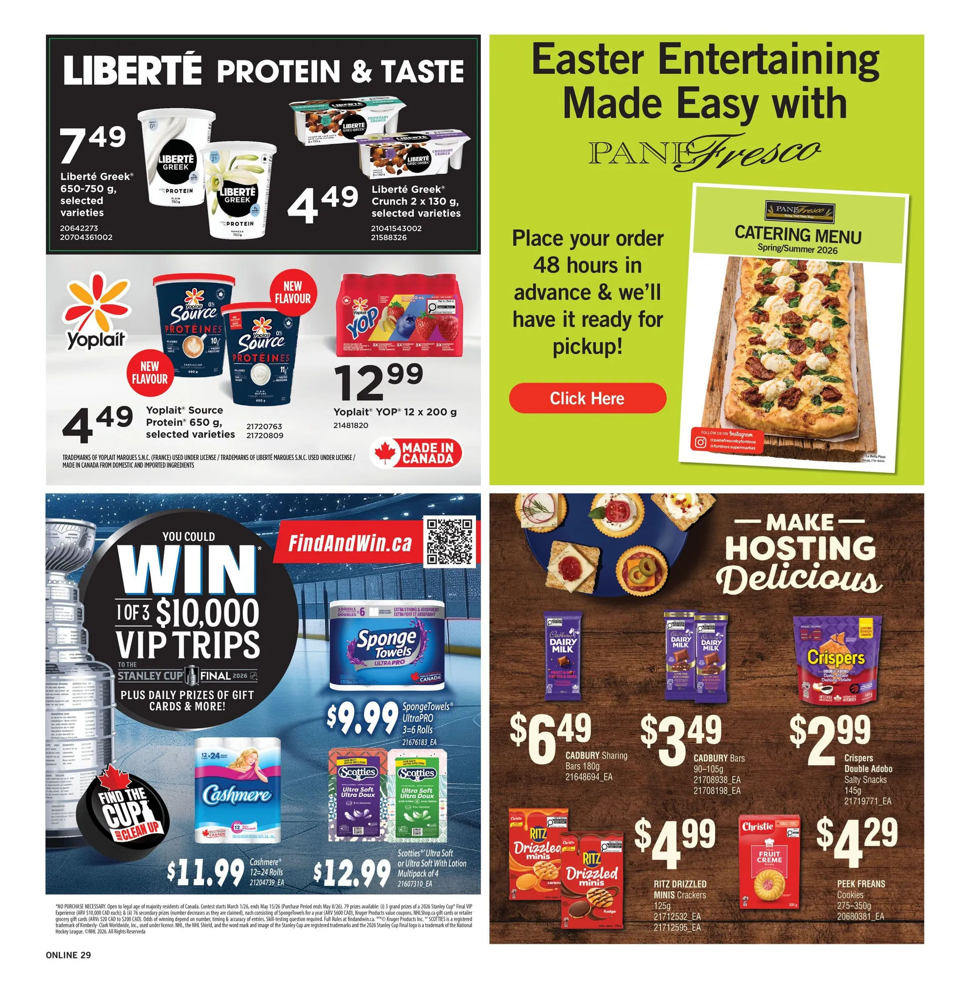 Fortinos weekly ads from April 2 to April 5 2026 - flyer page 29