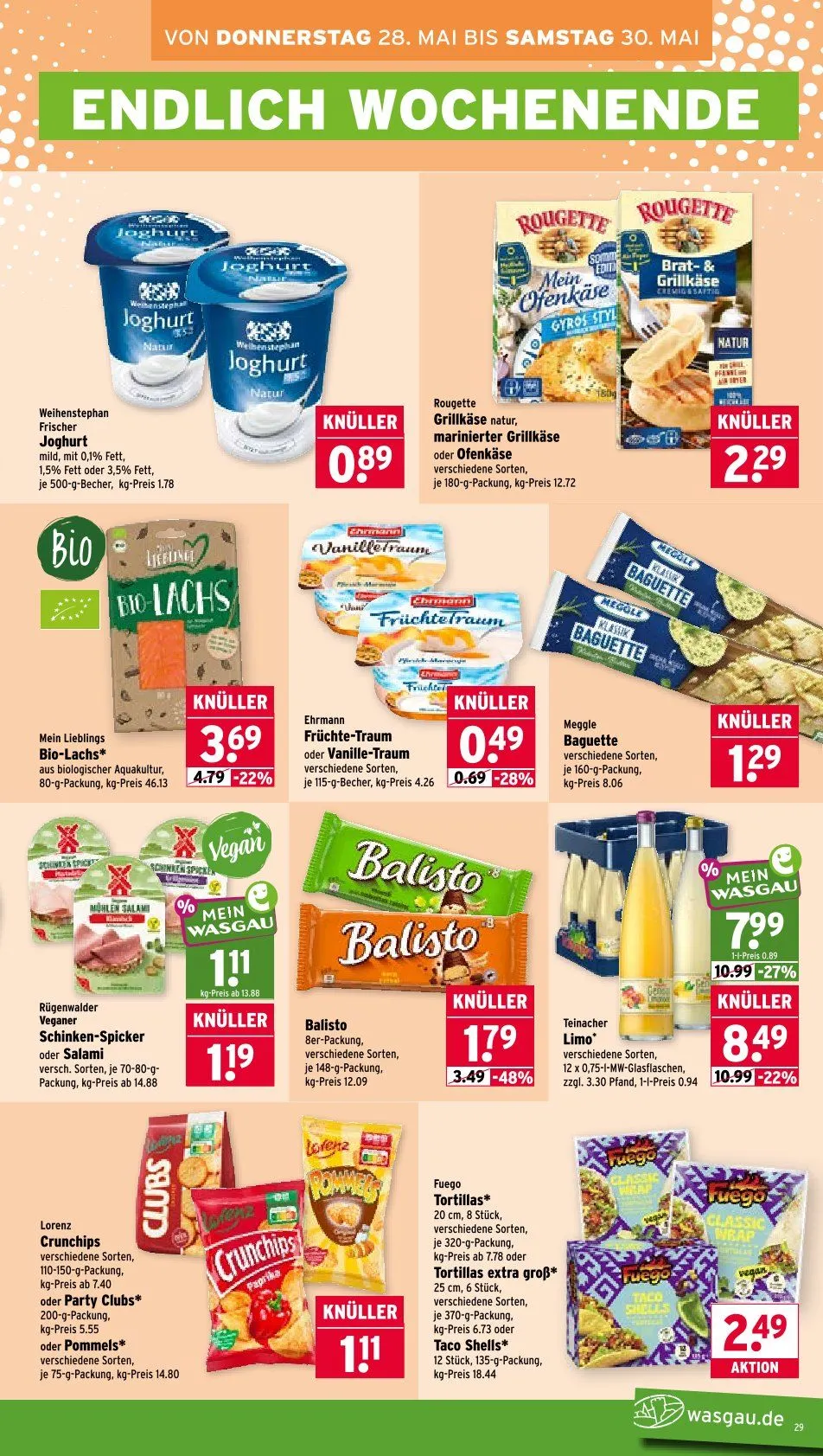 Wasgau Angebote von 26. Mai bis 30. Mai 2026 - Prospekt seite 29