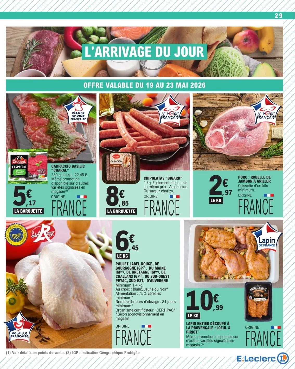 Catalogues E.Leclerc du 19 mai au 30 mai 2026 - Catalogue page 29