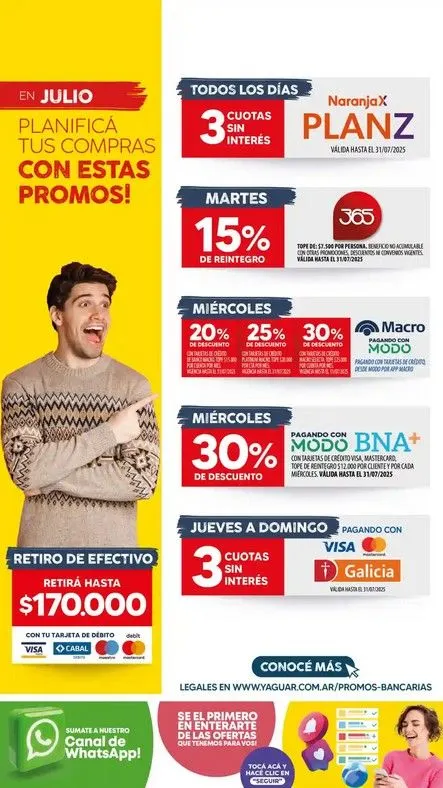 Ofertas de Ofertas Yaguar 28 de julio al 3 de agosto 2025 - Página 28 del catálogo