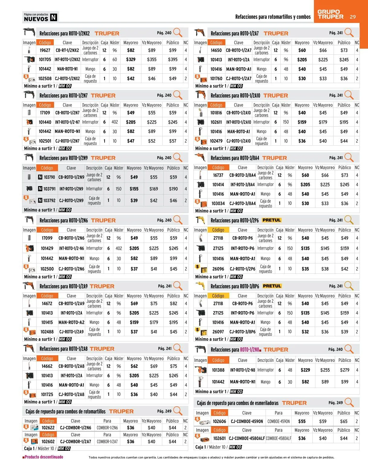 Catálogo de Truper catálogos y ofertas 20 de marzo al 30 de mayo 2026 - Pagina 29