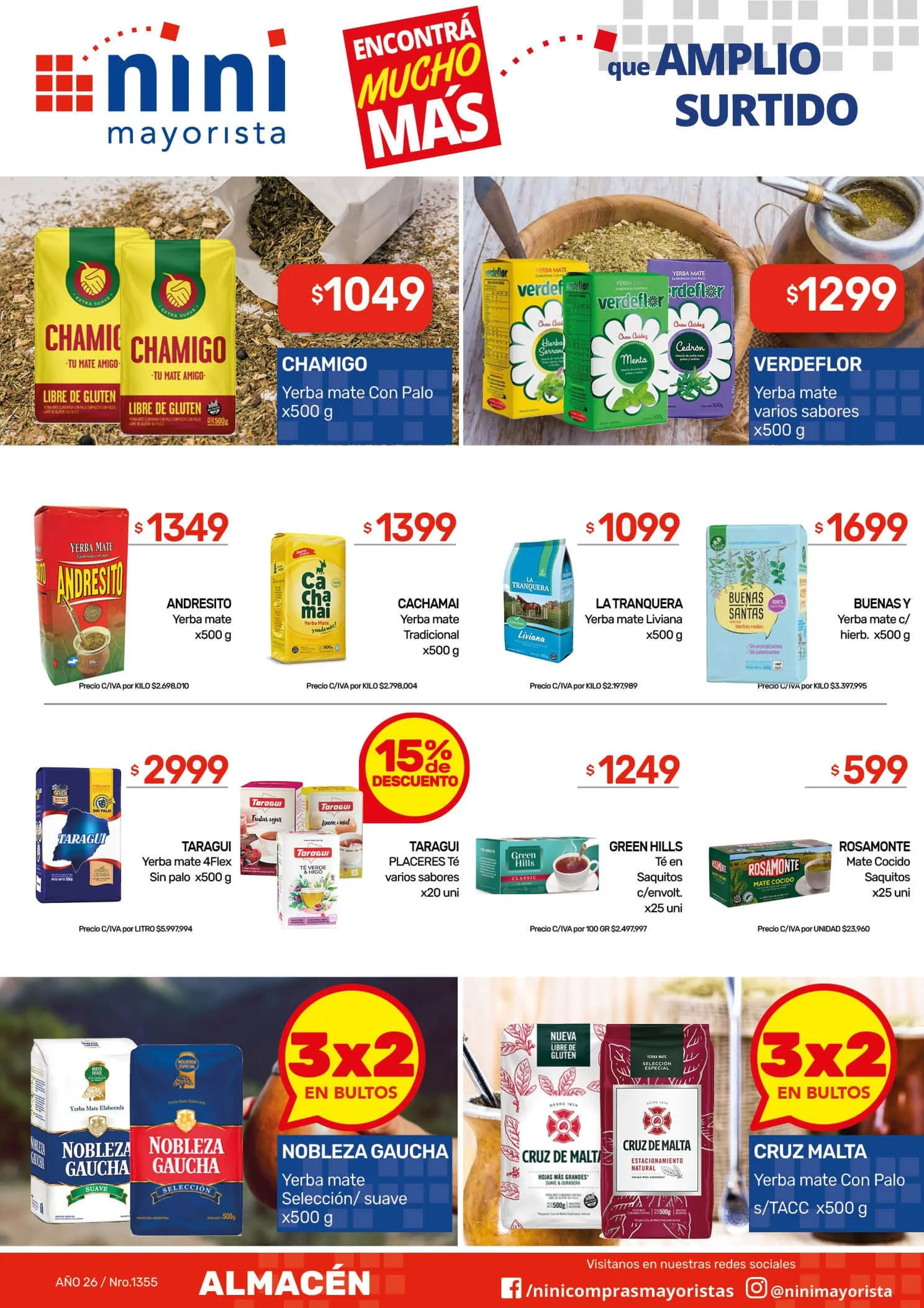Ofertas de Nini Mayorista Ofertas 17 de abril al 19 de abril 2026 - Página 29 del catálogo