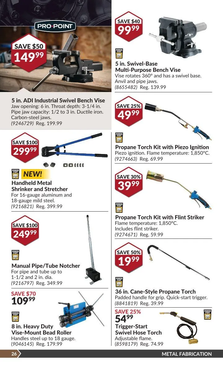 Princess Auto Sales from March 25 to April 6 2025 - flyer page 28