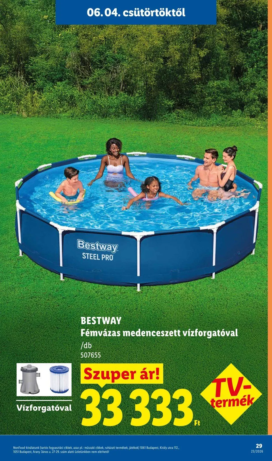 Katalógus Lidl legfrissebb ajánlatai június 4.-tól június 10.-ig 2026. - Oldal 29