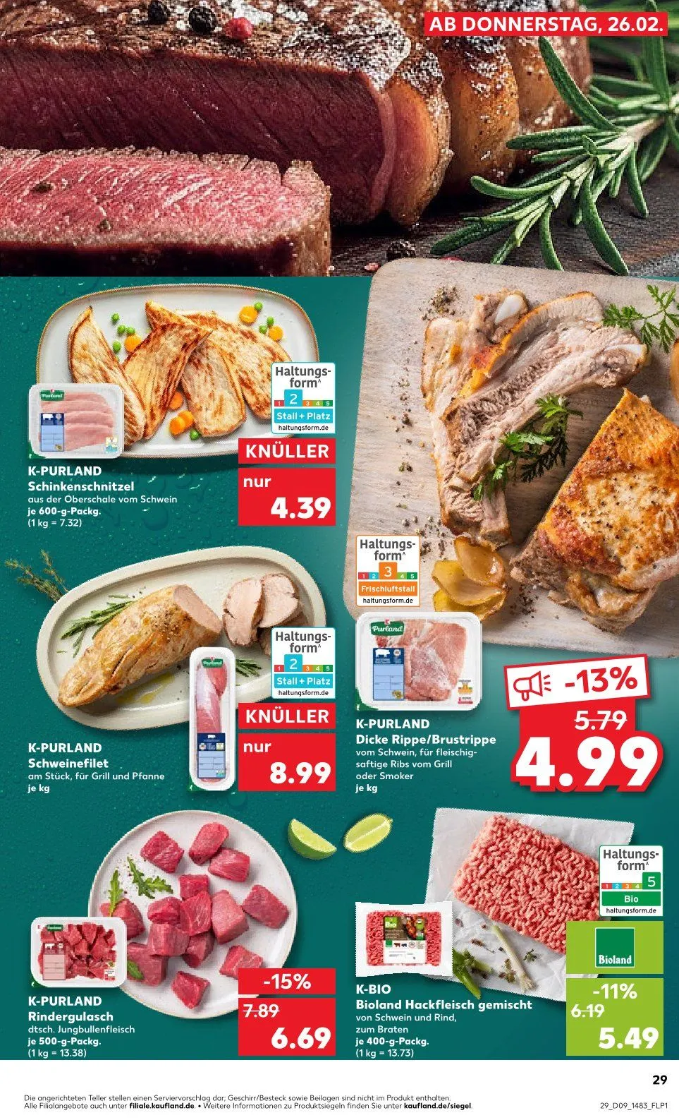 Kaufland Angebote von 27. Februar bis 4. März 2026 - Prospekt seite 29