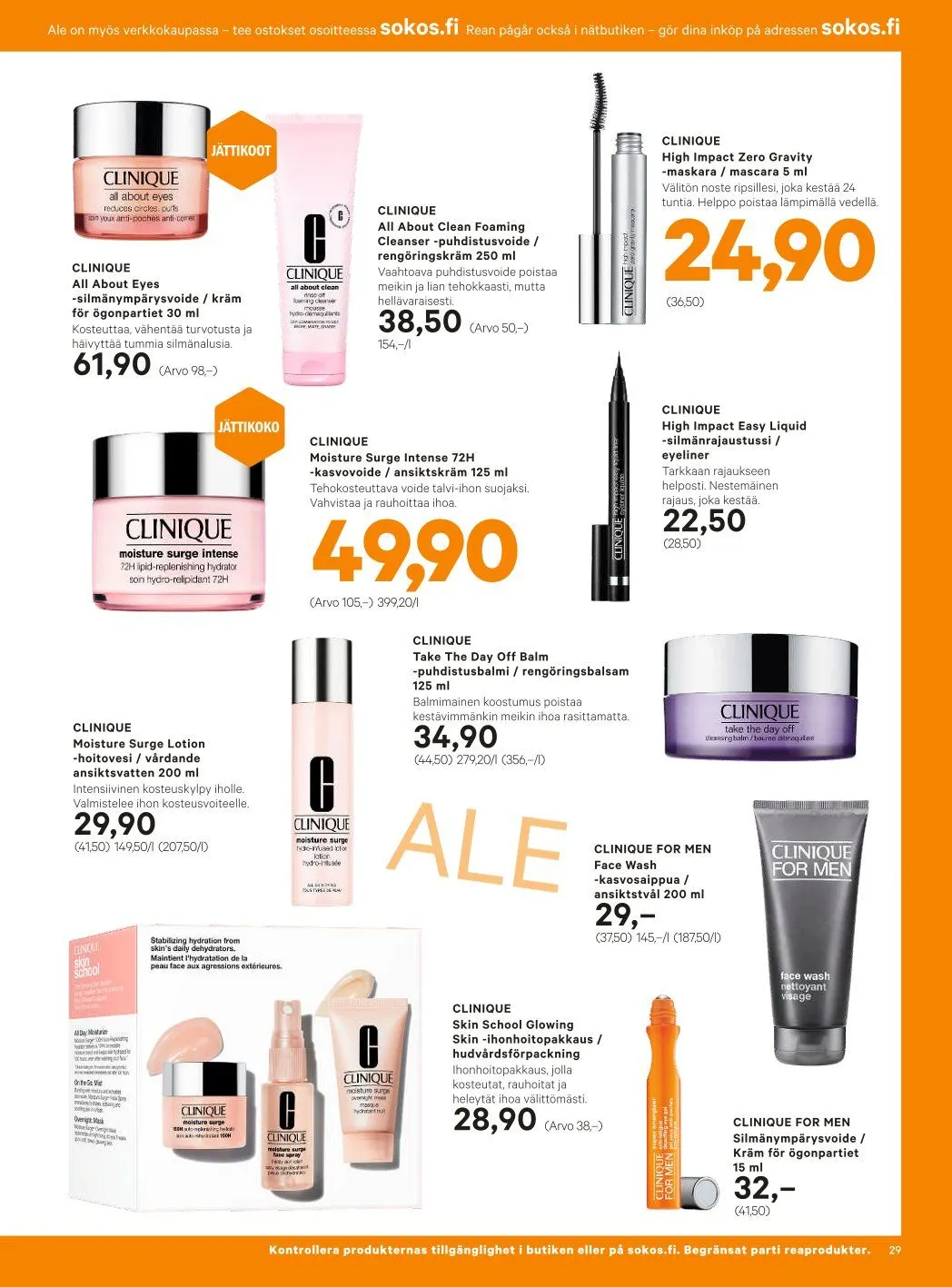Sokos Tarjoukset voimassa alkaen 8. tammikuuta - 19. tammikuuta 2025 - Tarjouslehti sivu 29