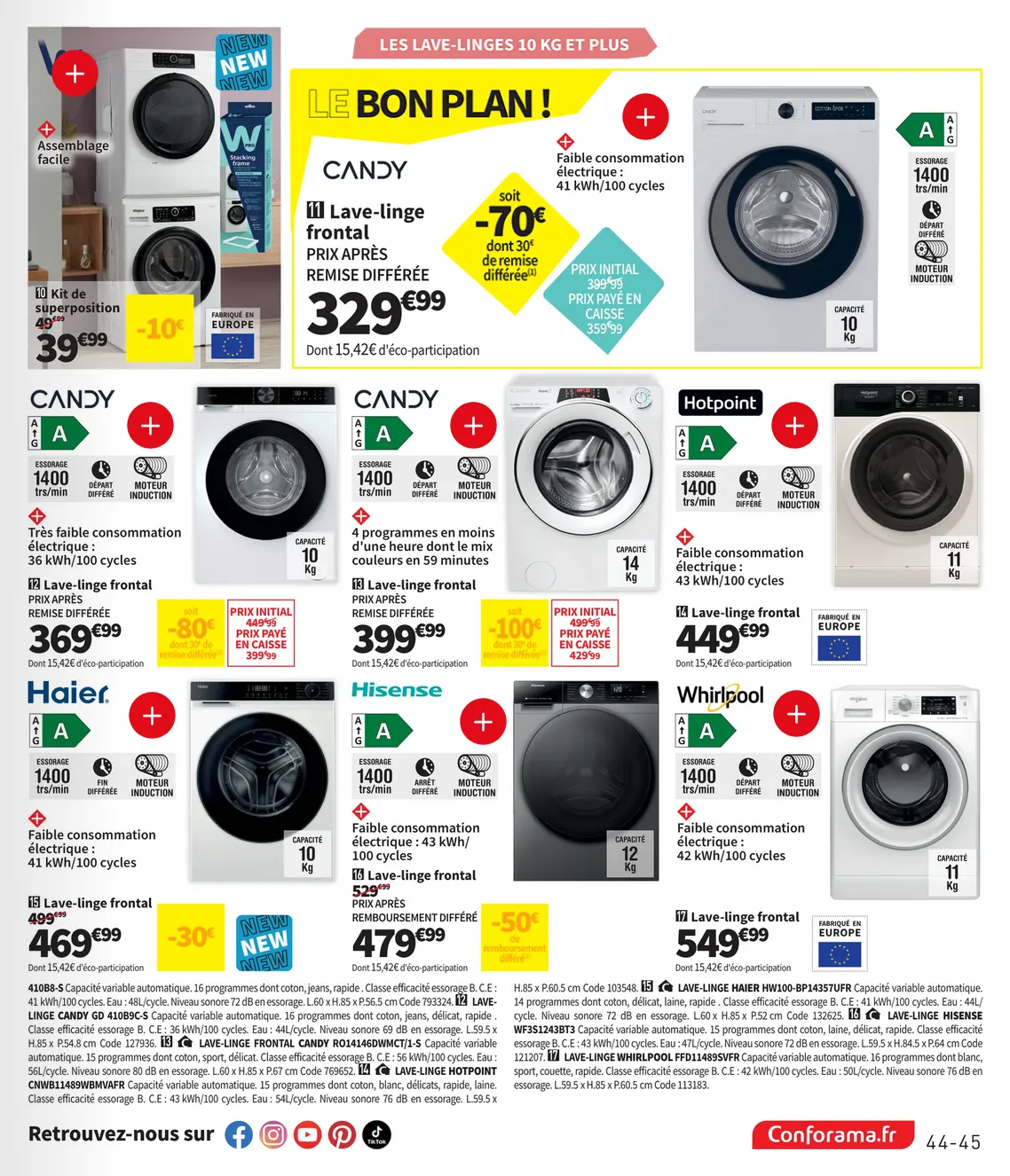 Catalogues Conforama du 9 juin au 6 juillet 2026 - Catalogue page 29