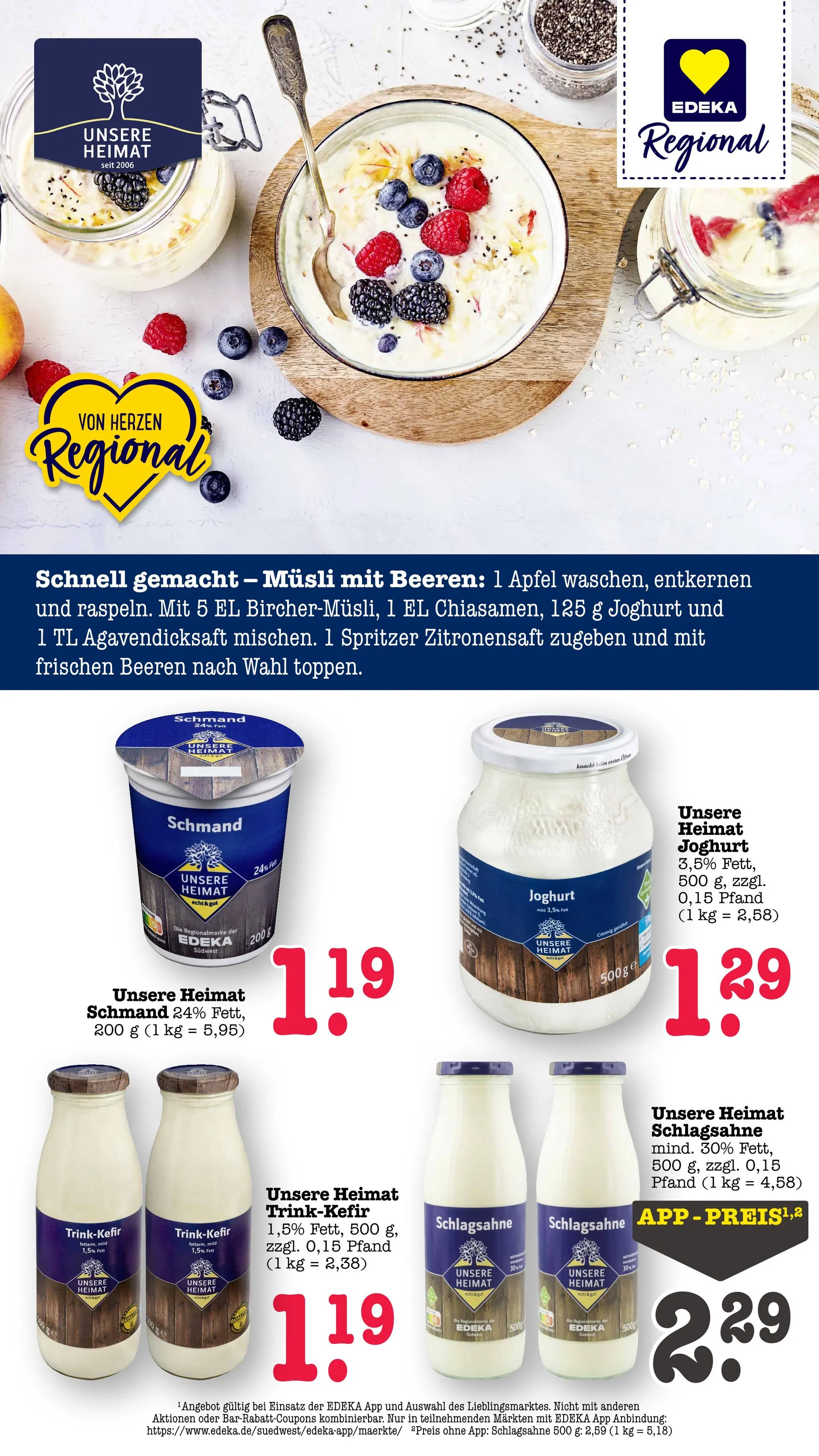Edeka Angebote von 1. Juni bis 6. Juni 2026 - Prospekt seite 29