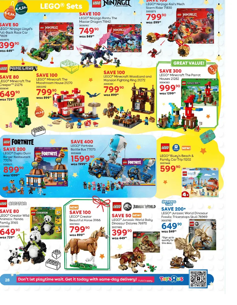 Toys R Us Sales from 23 November to 31 December 2025 - Catalogue Page 28