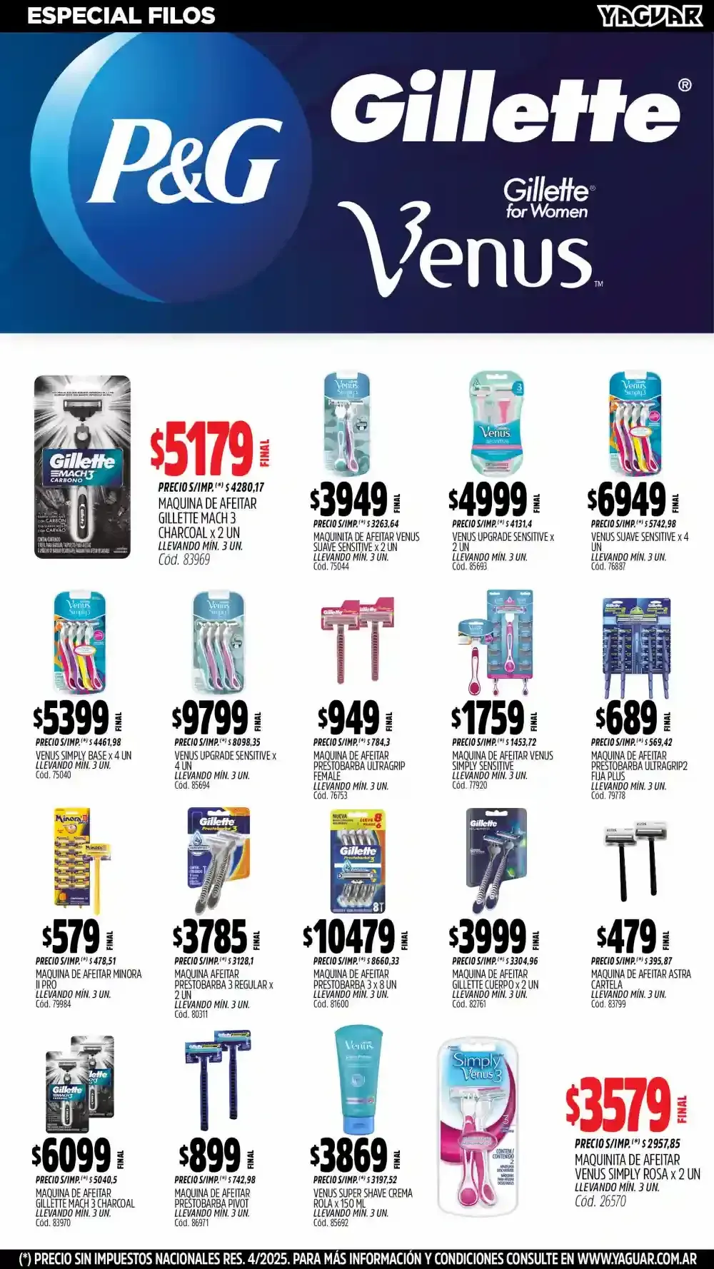 Ofertas de Ofertas Yaguar 1 de septiembre al 7 de septiembre 2025 - Página 41 del catálogo