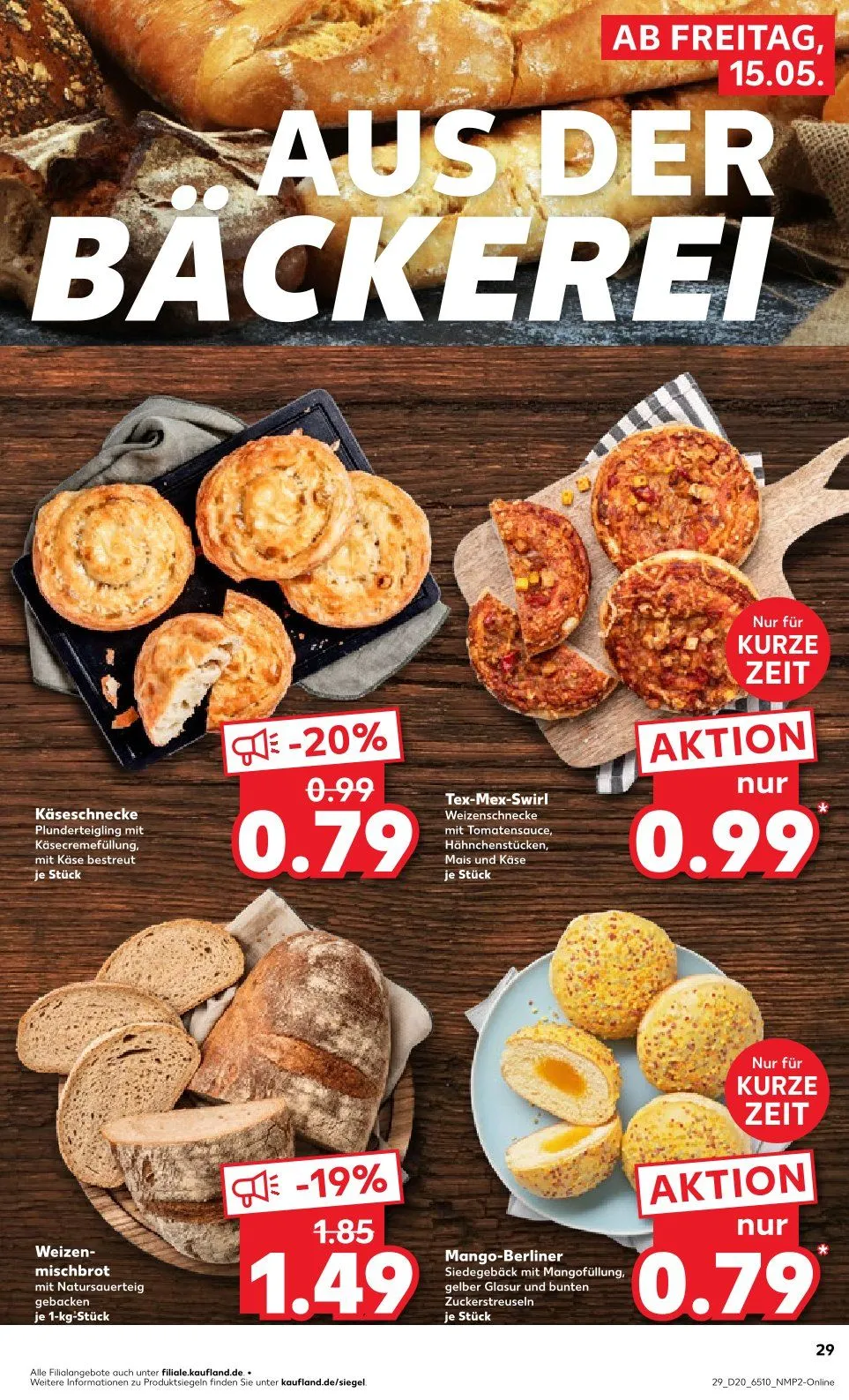  Kaufland Prospekte  von 15. Mai bis 20. Mai 2026 - Prospekt seite 29