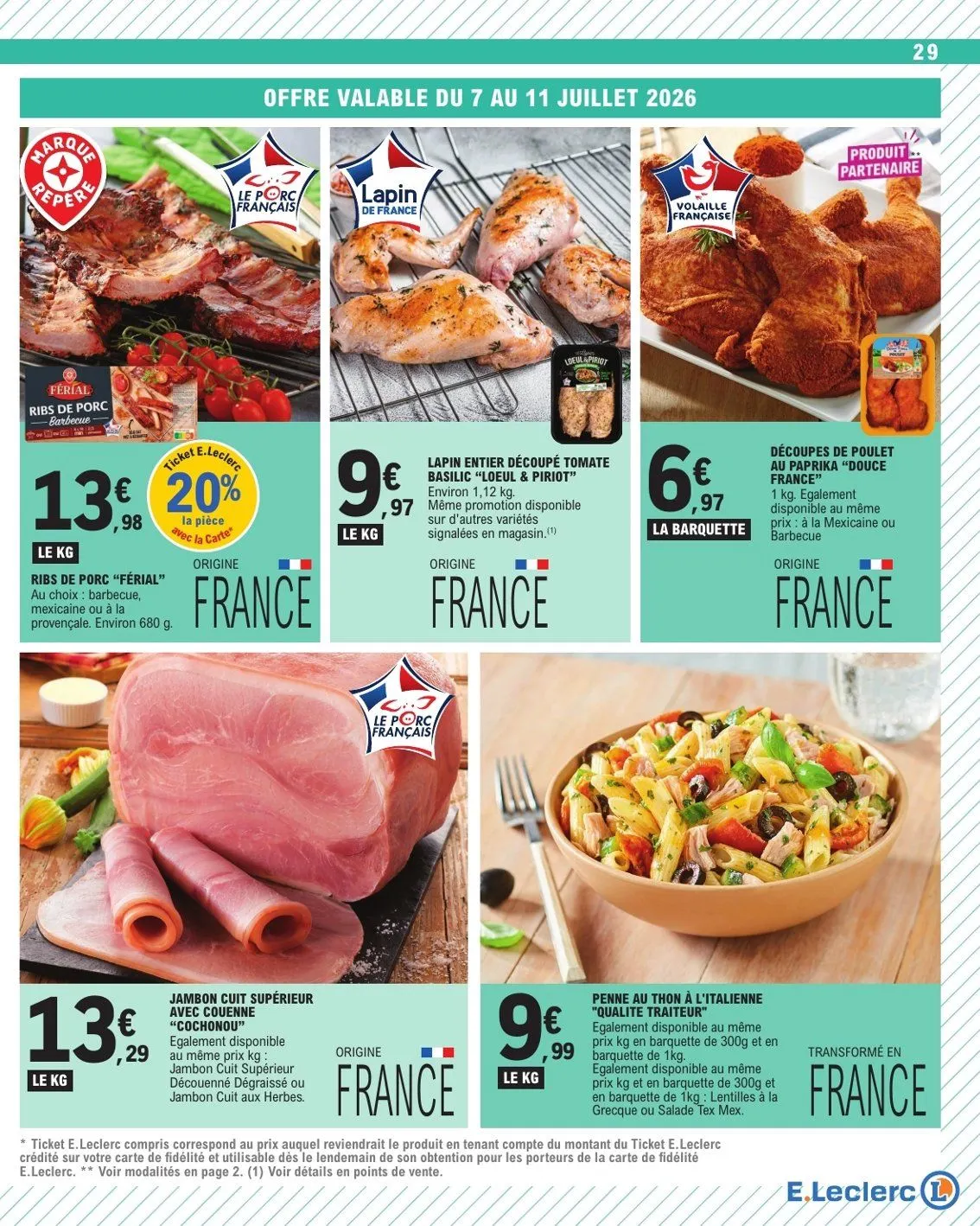 E.Leclerc Catalogue du 17 juillet au 18 juillet 2026 - Catalogue page 29