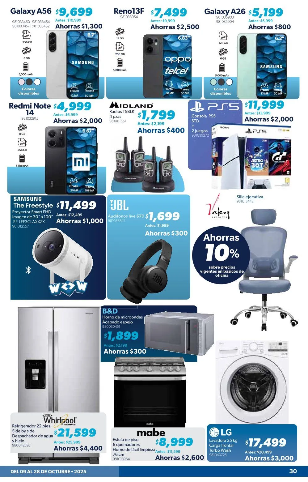 Catálogo de Sam´s club Ofertas 9 de octubre al 29 de octubre 2025 - Pagina 29
