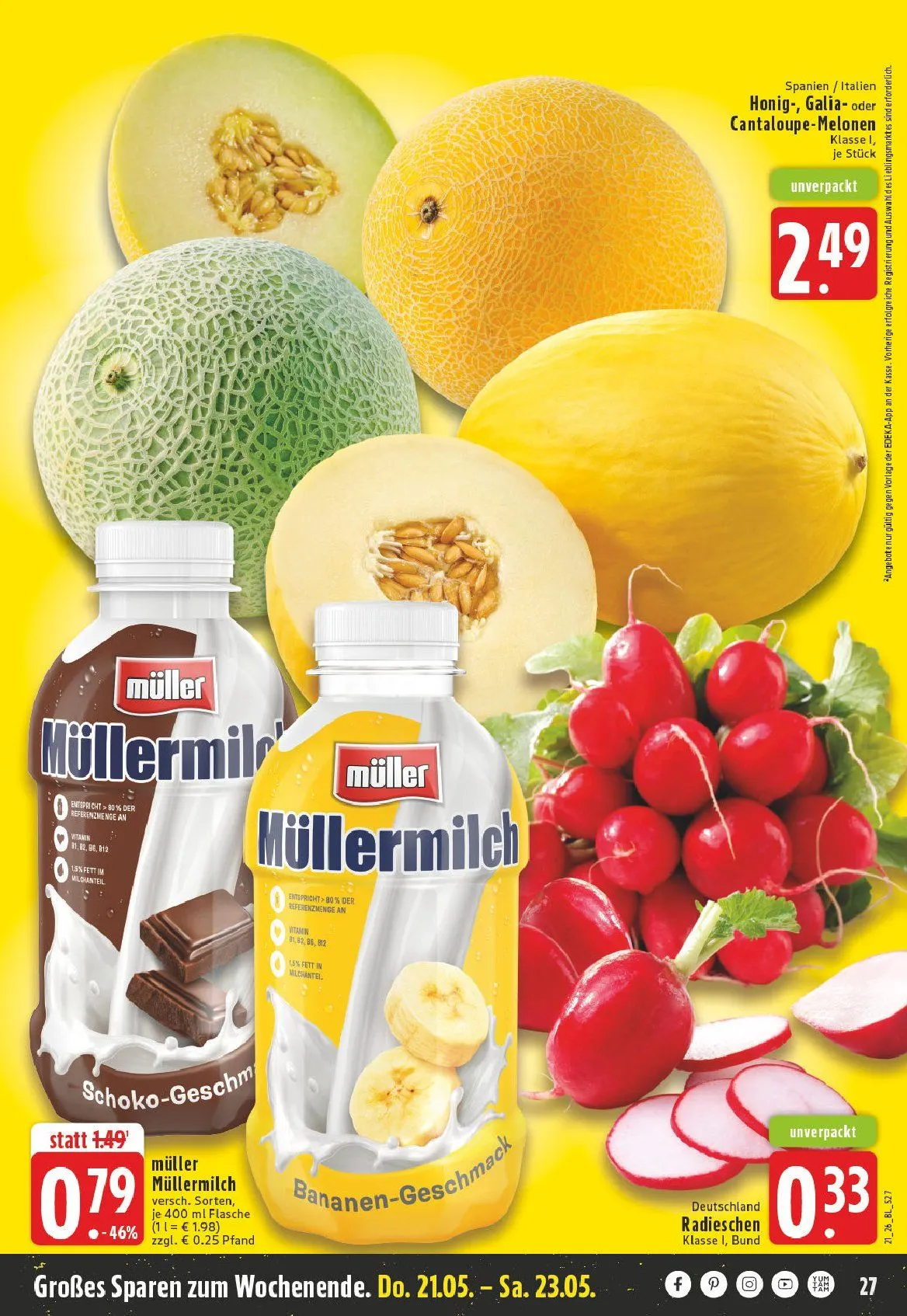 Edeka Angebote von 18. Mai bis 23. Mai 2026 - Prospekt seite 29