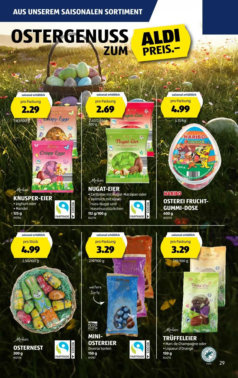 Aldi Prospekt von 6. März bis 12. März 2025 - Prospekt seite  29