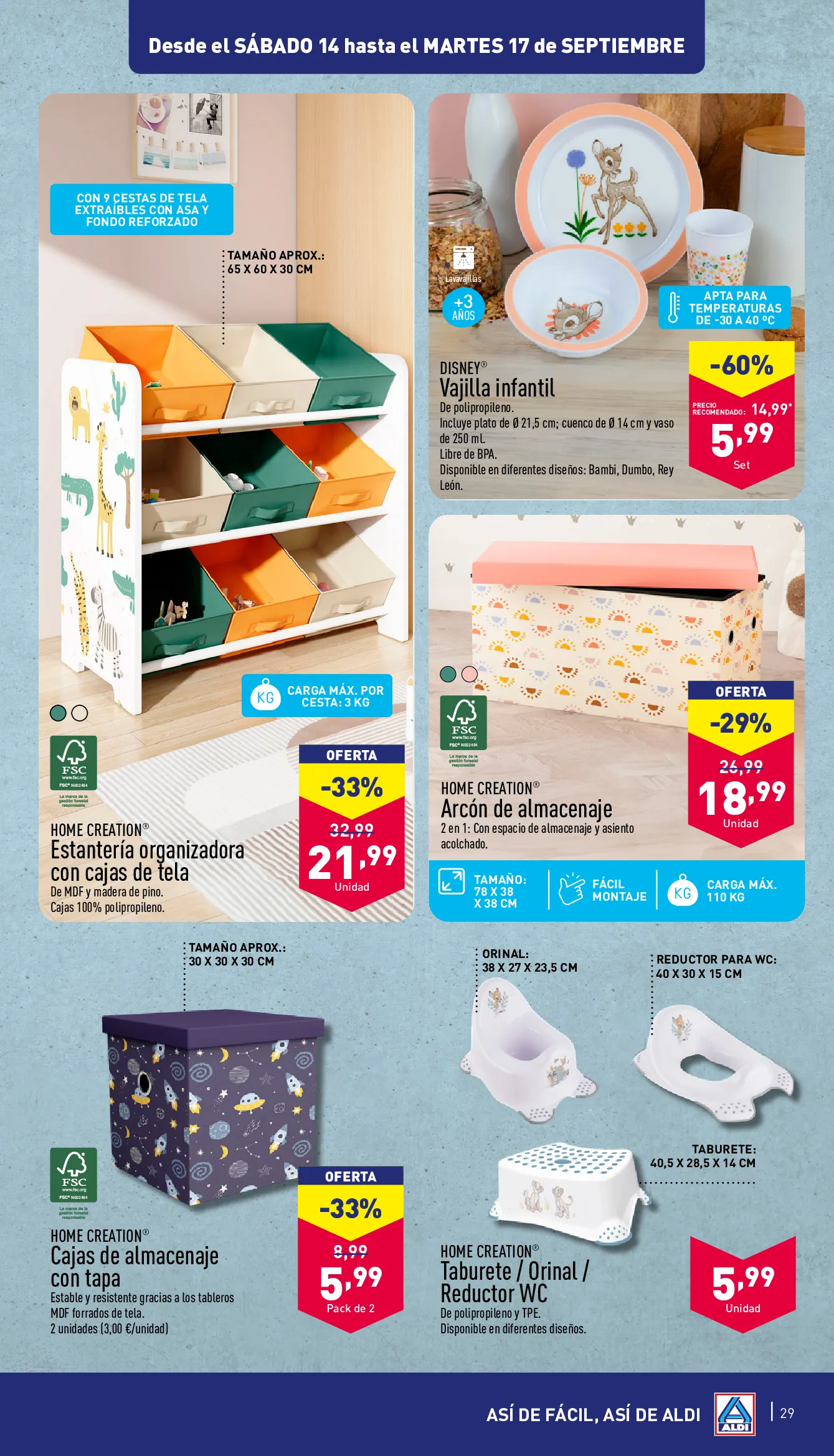 Catálogo de Aldi Ofertas 11 de septiembre al 17 de septiembre 2024 - Página 29
