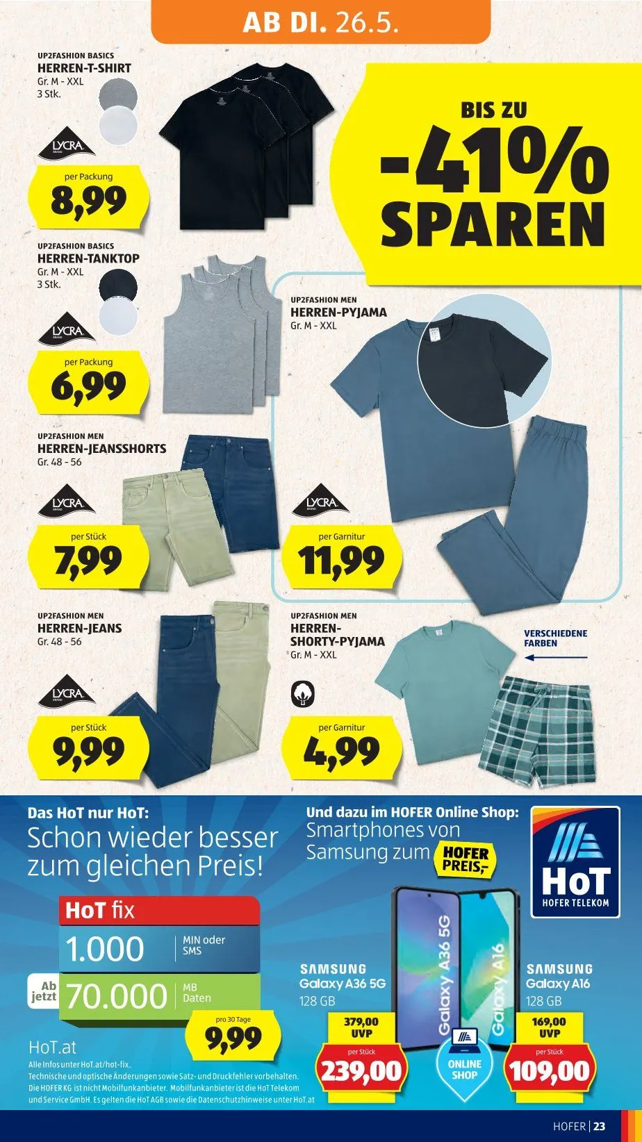 Hofer Prospekte von 22. Mai bis 28. Mai 2026 - Flugblätt seite  29