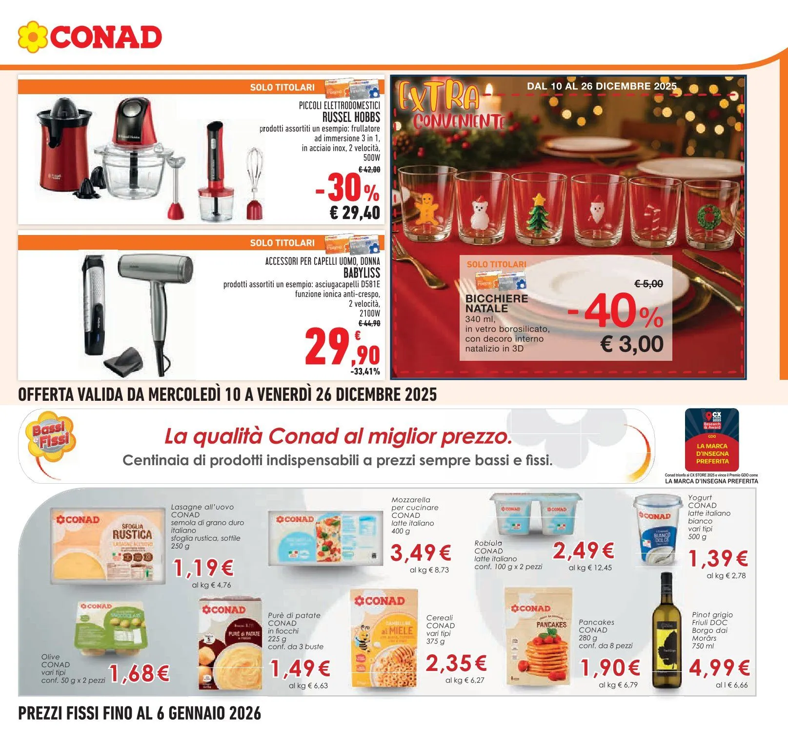 Sapori & Dintorni Conad da 10 dicembre a 26 dicembre di 2025 - Pagina del volantino 29