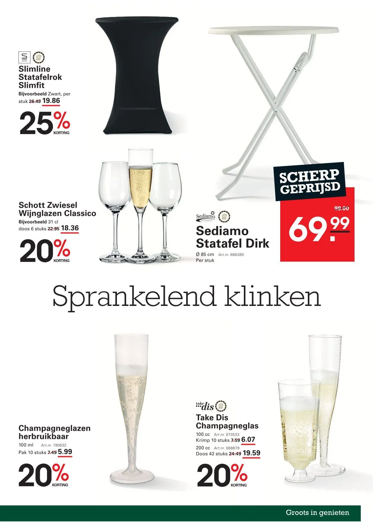 Sligro van Speciale aanbiedingen  van 2 januari tot 20 januari 2025 - Folder pagina 29