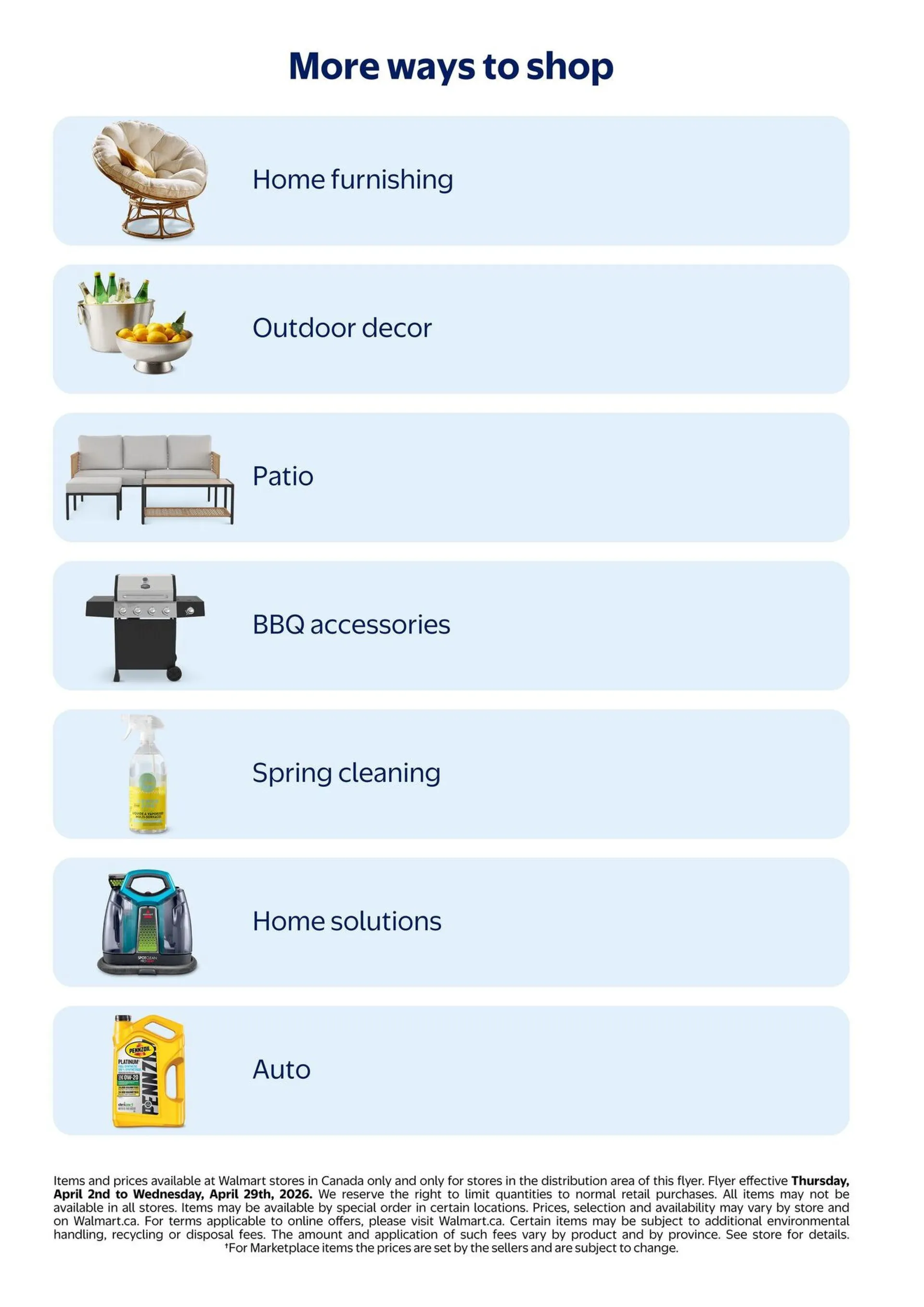  Walmart Sales from April 16 to April 22 2026 - flyer page 28